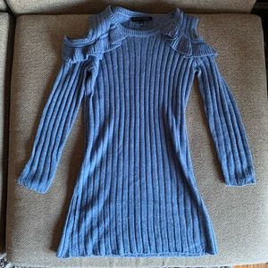 Derek Heart blue long sweater